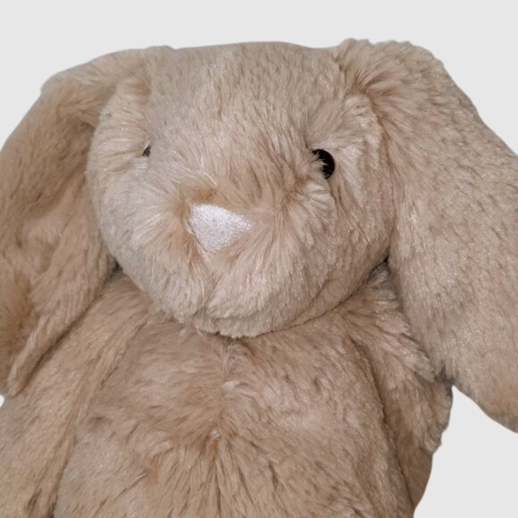 2016 The Manhattan Toy Company Brown Bunny Plush Stuffed Beanbag Toy 12" - Picture 3 of 6